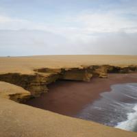 Playa Roja ,la plage rouge