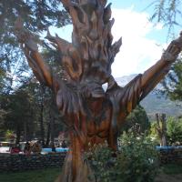 Arbre sculpté El Bolson