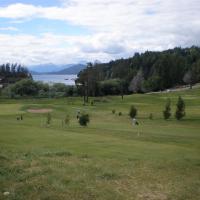 Vue depuis le golf de Bariloche
