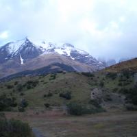 Torres del Paine dans les nuages