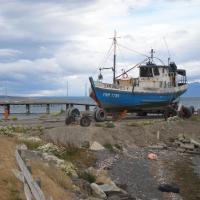Bateau abandonné